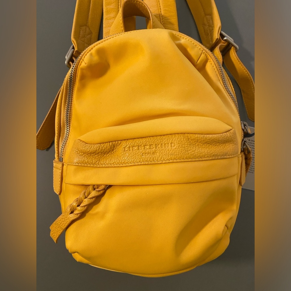 Liebeskind Selby Yellow Mini Backpack